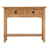 Corona 2 Drawer Console Table - Seconique