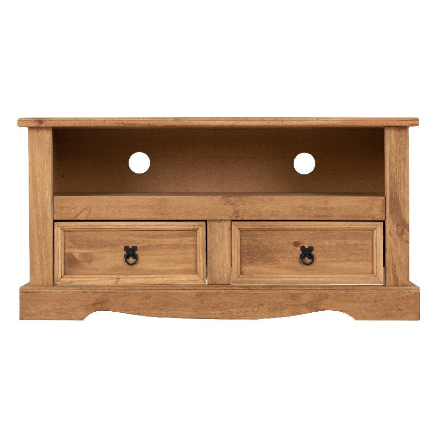 Corona 2 Drawer TV Unit - Seconique