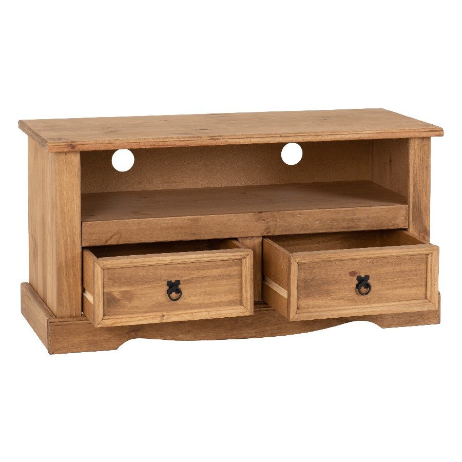 Corona 2 Drawer TV Unit - Seconique