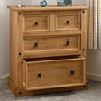 Corona 2+2 Drawer Chest - Seconique