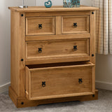Corona 2+2 Drawer Chest - Seconique