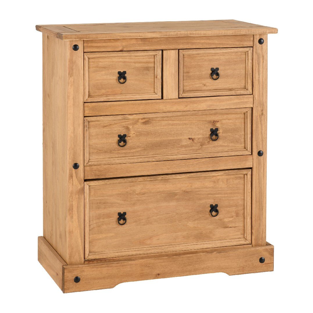 Corona 2+2 Drawer Chest - Seconique