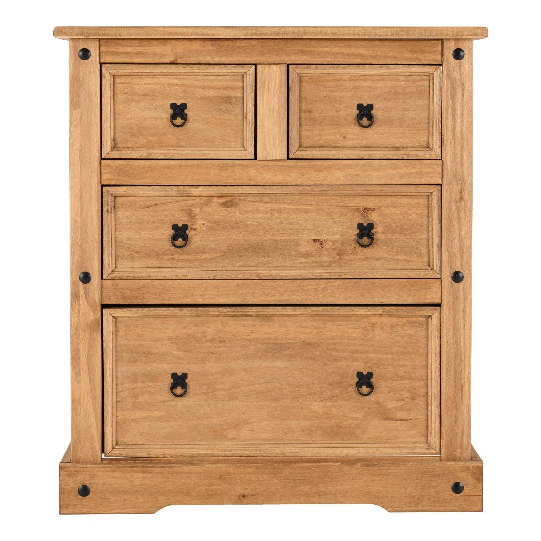 Corona 2+2 Drawer Chest - Seconique
