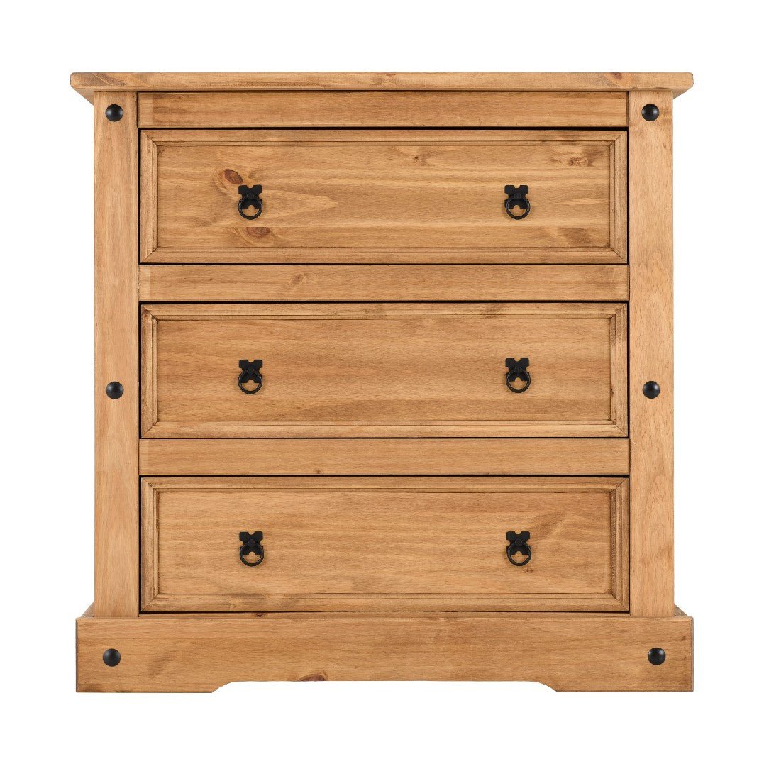 Corona 3 Drawer Chest - Seconique