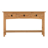 Corona 3 Drawer Console Table - Seconique
