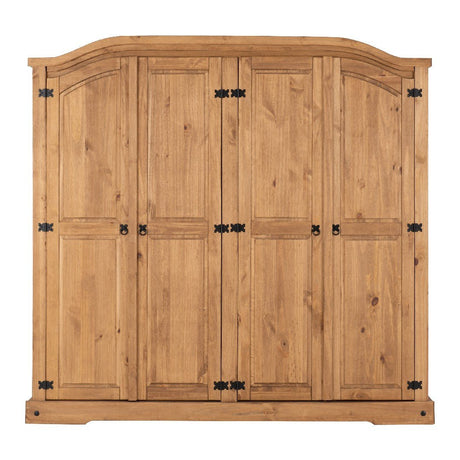 Corona 4 Door Wardrobe - Seconique