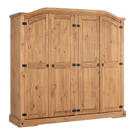 Corona 4 Door Wardrobe - Seconique