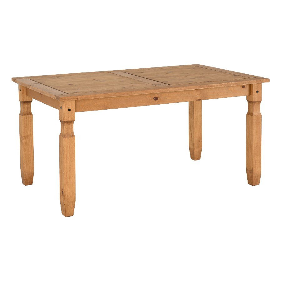 Corona 5ft Dining Table Set with 4 Chairs - Seconique