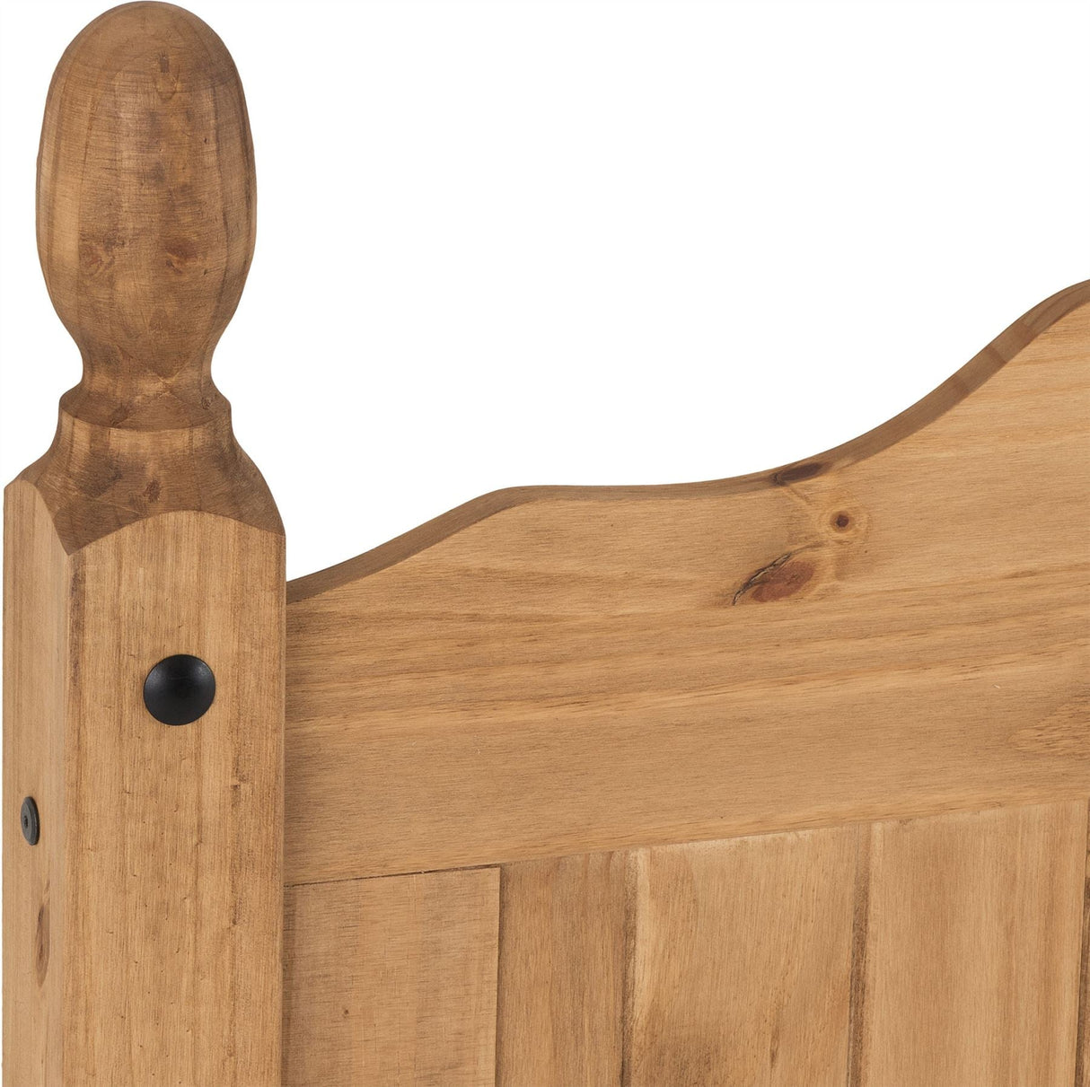 Corona Scroll 4ft 6in Bed High Foot End - Seconique