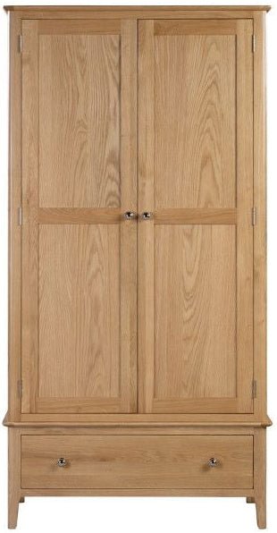 Cotswold 2 Door 1 Drawer Wardrobe - Julian Bowen