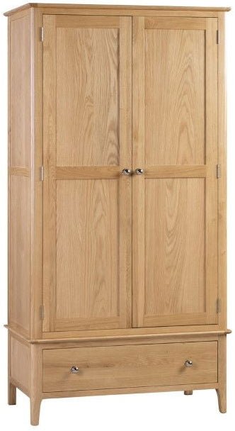 Cotswold 2 Door 1 Drawer Wardrobe - Julian Bowen