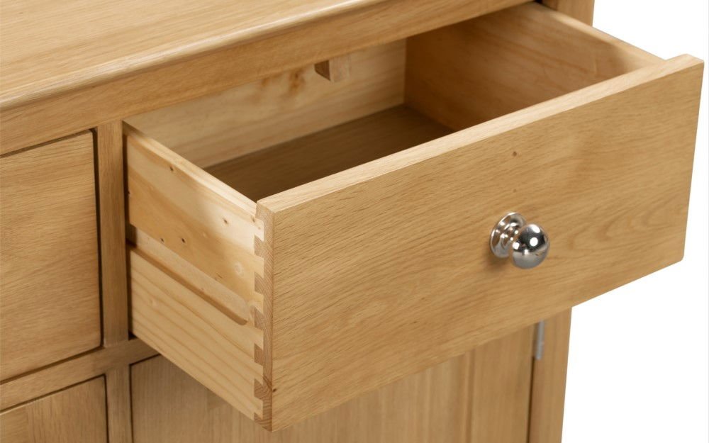 Cotswold 3 Door 3 Drawer Sideboard - Julian Bowen
