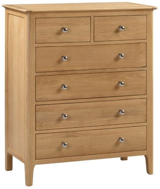 Cotswold 4+2 Drawer Chest - Julian Bowen