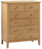 Cotswold 4+2 Drawer Chest - Julian Bowen