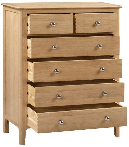 Cotswold 4+2 Drawer Chest - Julian Bowen