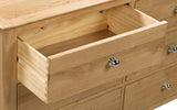 Cotswold 6 Drawer Wide Chest - Julian Bowen