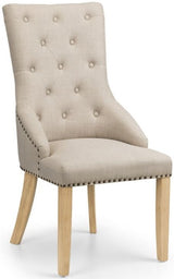 Cotswold Dining Table with 6 Loire Chairs - Julian Bowen