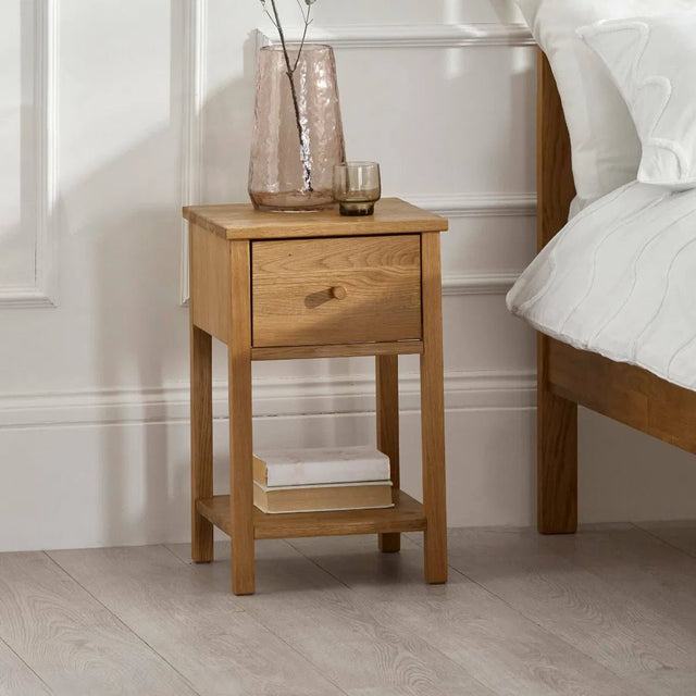 Coxmoor 1 Drawer Table - Julian Bowen