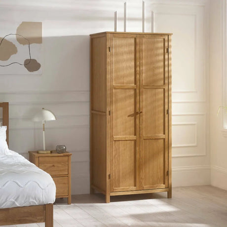 Coxmoor 2 Door Double Wardrobe - Julian Bowen