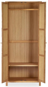Coxmoor 2 Door Double Wardrobe - Julian Bowen