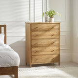 Coxmoor 5 Drawer Wide Chest - Julian Bowen