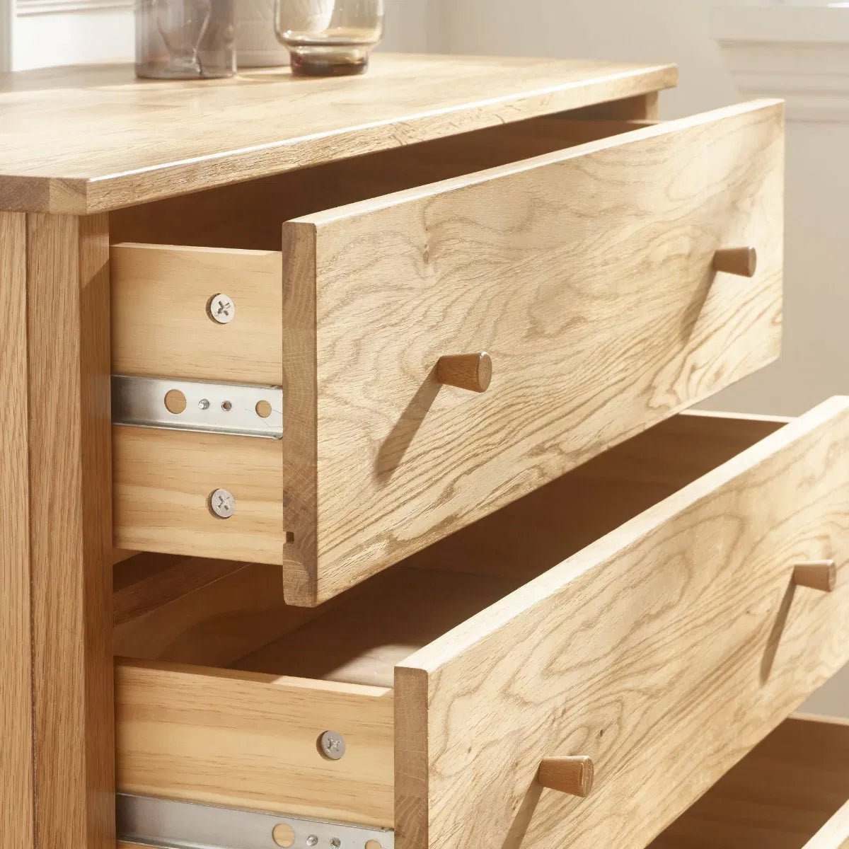Coxmoor 5 Drawer Wide Chest - Julian Bowen