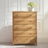 Coxmoor 5 Drawer Wide Chest - Julian Bowen