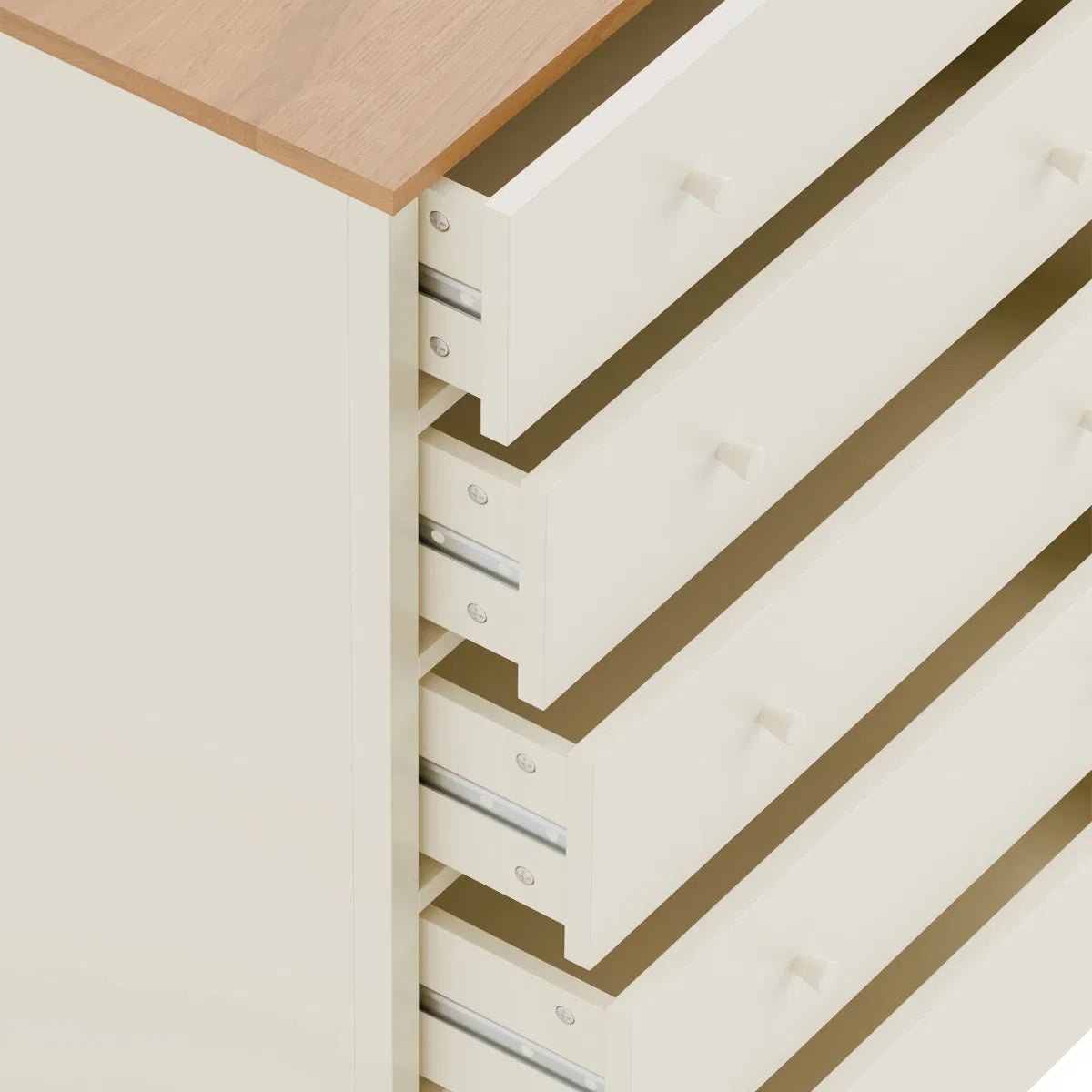Coxmoor 5 Drawer Wide Chest - Julian Bowen