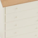 Coxmoor 5 Drawer Wide Chest - Julian Bowen
