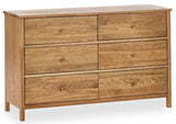 Coxmoor 6 Drawer Wide Chest - Julian Bowen