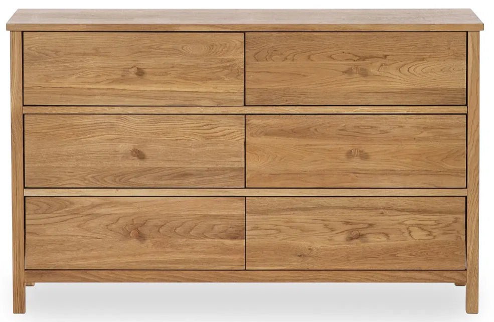 Coxmoor 6 Drawer Wide Chest - Julian Bowen