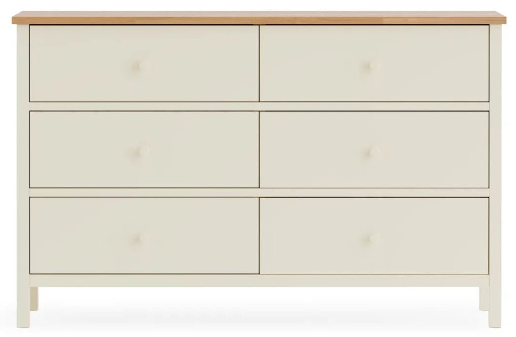Coxmoor 6 Drawer Wide Chest - Julian Bowen