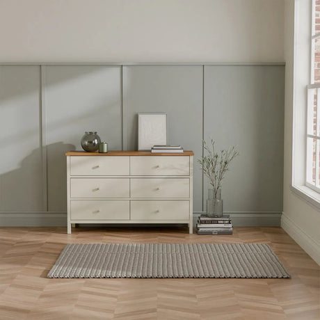 Coxmoor 6 Drawer Wide Chest - Julian Bowen
