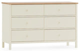 Coxmoor 6 Drawer Wide Chest - Julian Bowen
