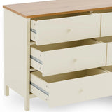 Coxmoor 6 Drawer Wide Chest - Julian Bowen