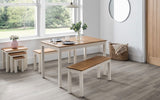 Coxmoor Dining Table & Benches - Julian Bowen