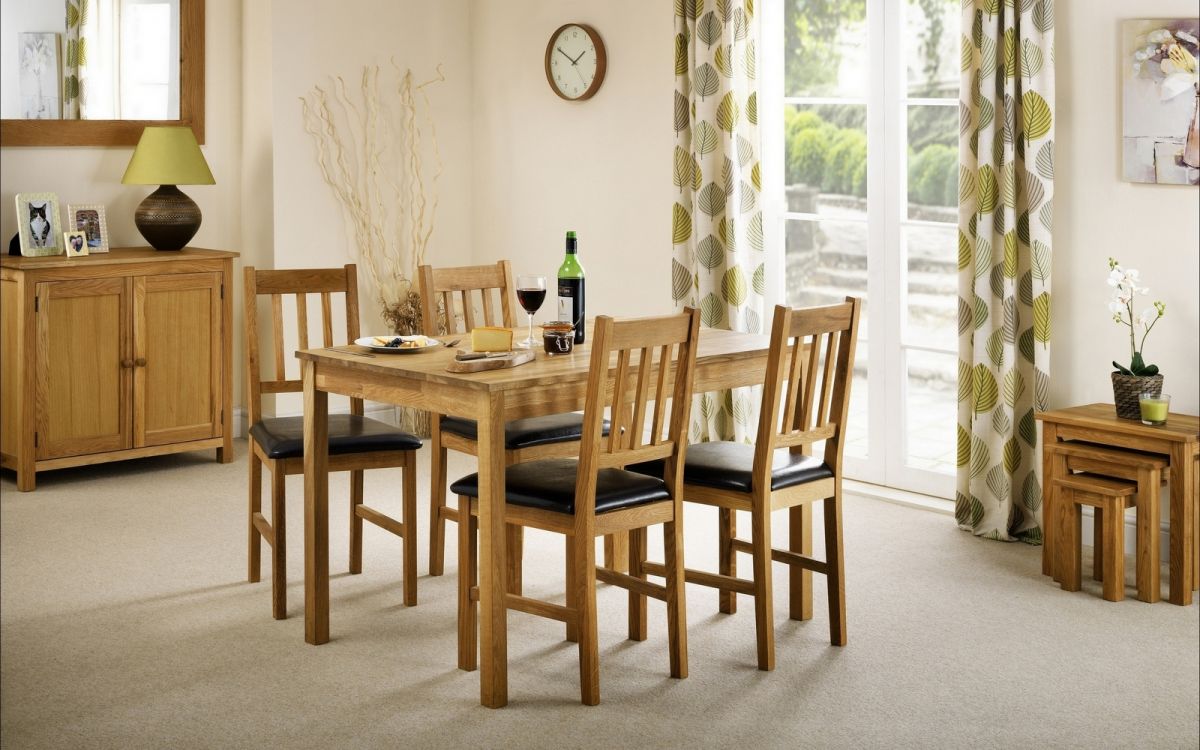 Coxmoor Rectangular Dining Table - Julian Bowen