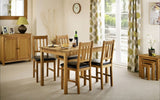 Coxmoor Rectangular Dining Table - Julian Bowen