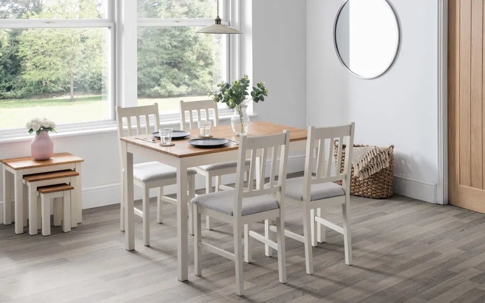 Coxmoor Rectangular Dining Table - Julian Bowen
