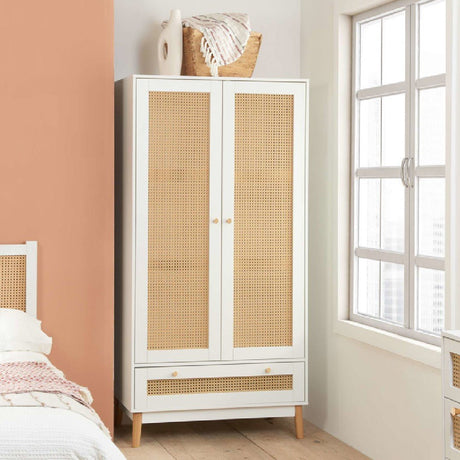 Croxley 2 Door 1 Drawer Wardrobe - Birlea