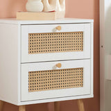 Croxley 2 Drawer Bedside Table - Birlea
