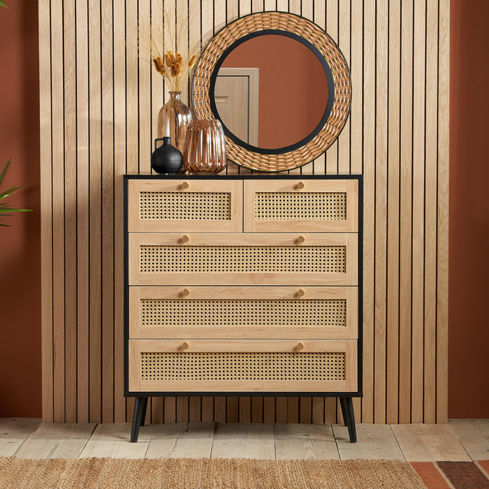Croxley 5 Drawer Chest - Birlea