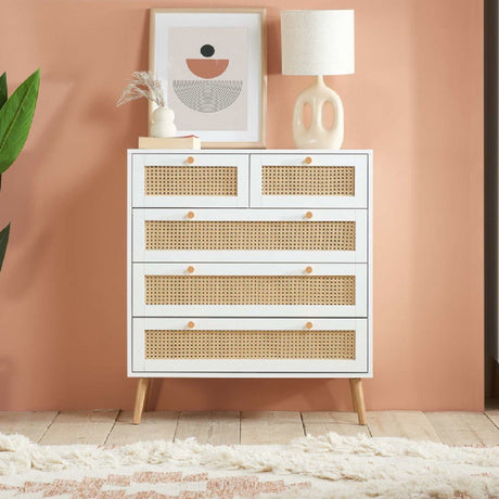 Croxley 5 Drawer Chest - Birlea