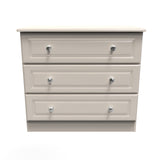 Crystal Ash 3 Drawer Chest - Welcome Furniture
