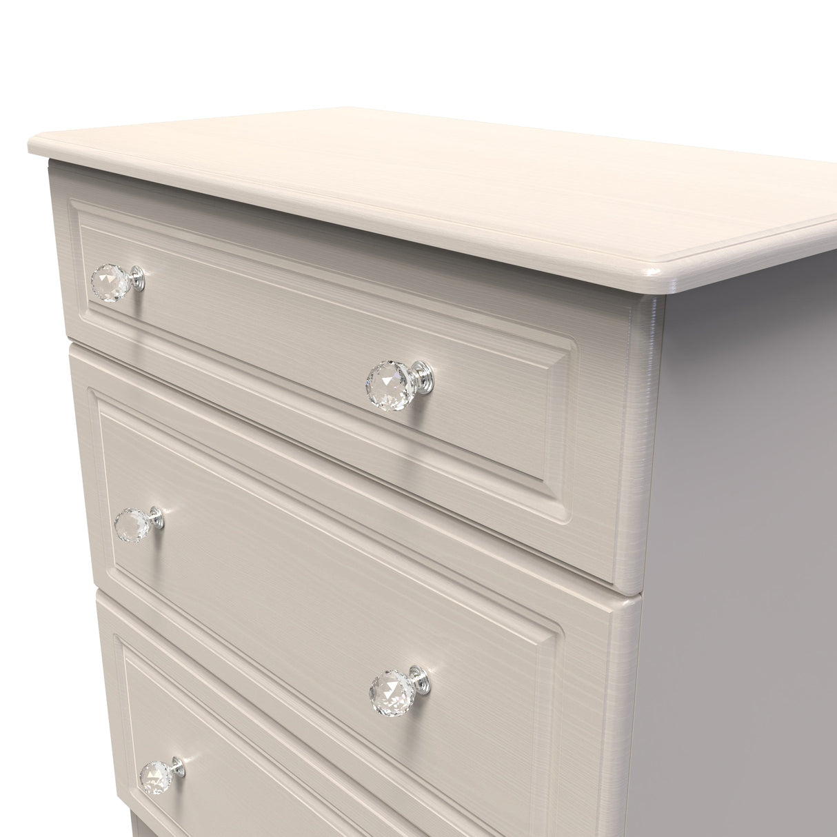Crystal Ash 3 Drawer Deep Chest - Welcome Furniture