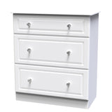 Crystal Ash 3 Drawer Deep Chest - Welcome Furniture