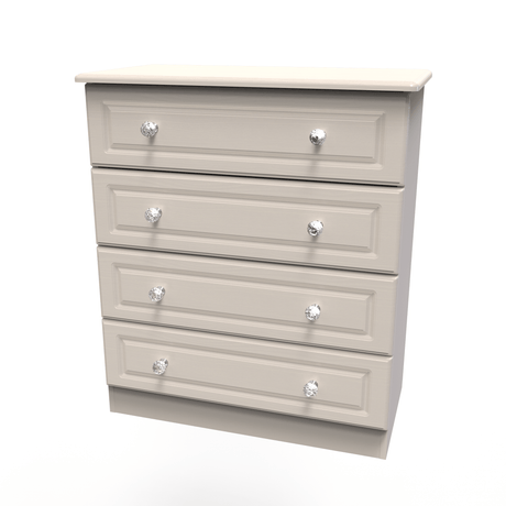 Crystal Ash 4 Drawer Chest - Welcome Furniture