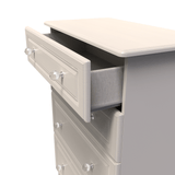 Crystal Ash 4 Drawer Deep Chest - Welcome Furniture