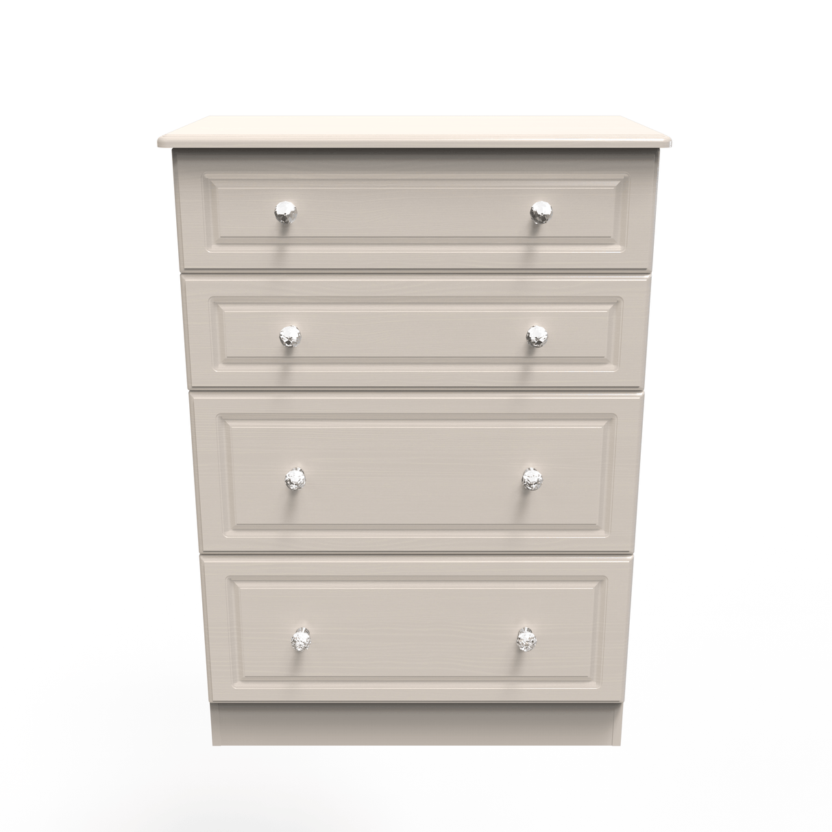 Crystal Ash 4 Drawer Deep Chest - Welcome Furniture