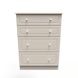 Crystal Ash 4 Drawer Deep Chest - Welcome Furniture